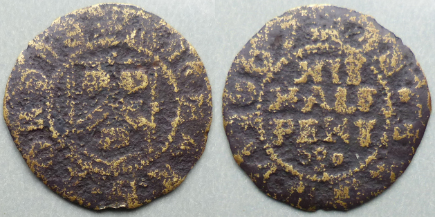 Derby, Richard Cordin 1667 halfpenny